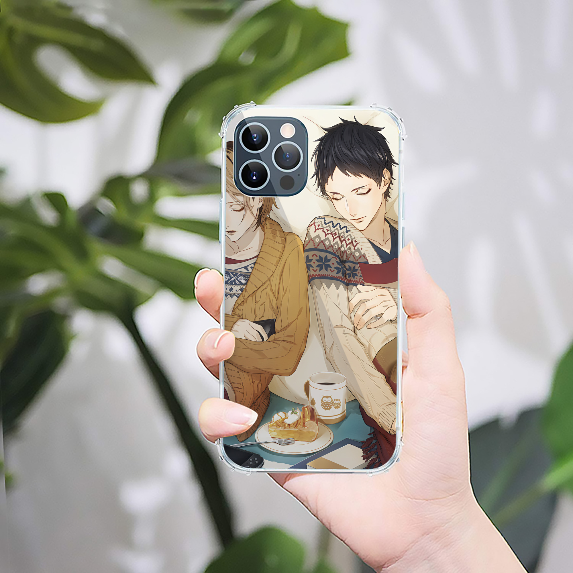 （画像用） ハイキュー!! Haikyu!! 【iPhone 12シリーズ対応】透明スマホケース（クリアソフトケース）